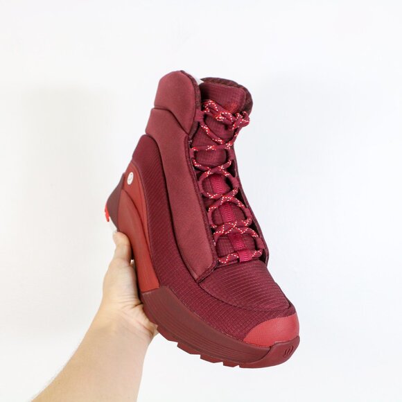 Mens Canadian Olympic Team Lululemon Opening Ceremonies Red Boots - Picture 7 of 11